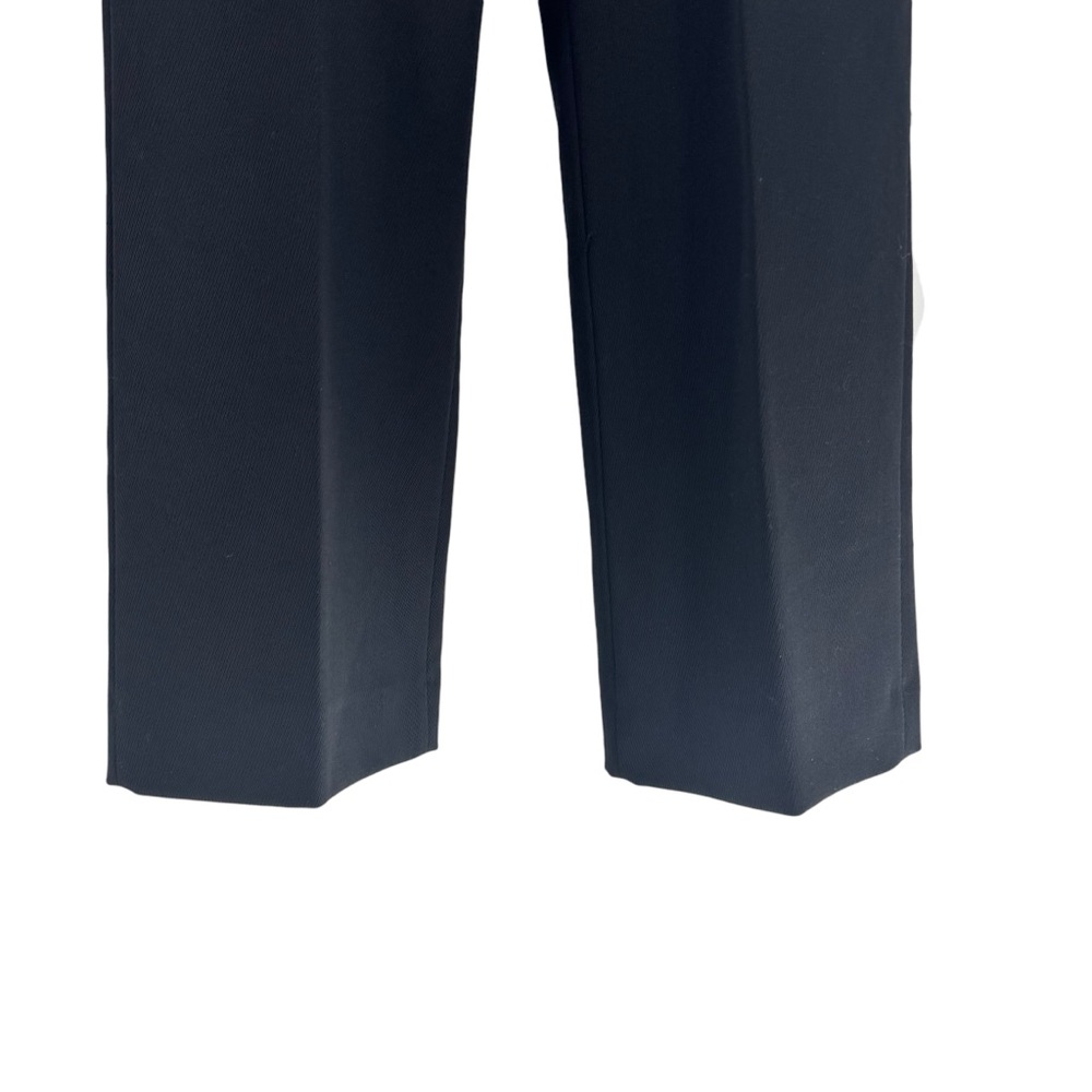 Tory Burch Black Wool Twill Pants Size 10 NWOT Trouser - Picture 6 of 10